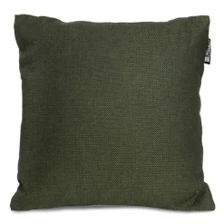 Outlet Iris Hantverk Demi Kudde Mossgrön/Svart