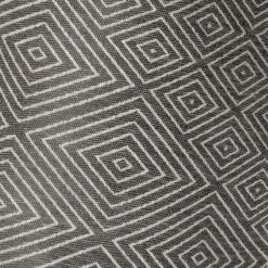 Hot Iris Hantverk Handduk Gåsöga Grafitgrå