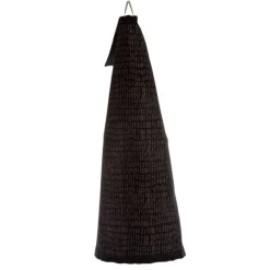 Iris Hantverk Handduk Streck Svart