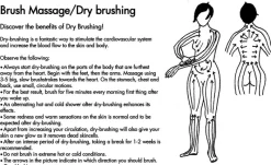 Clearance Iris Hantverk Massageborste Med Skaft