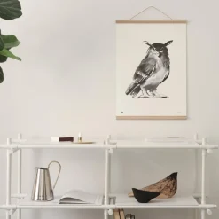 Best Iris Hantverk Poster Uggla