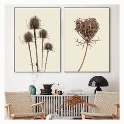 Clearance Iris Hantverk Print Vildmorot, Torkad